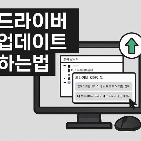 드라이버 업데이트 하는법 1 드라이버 업데이트 하는법